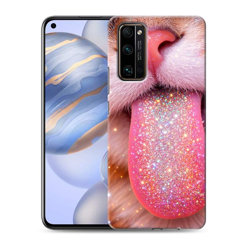 Пластиковый чехол на Huawei Honor 30 с принтом для девочек Пластиковый чехол на Huawei Honor 30 с принтом для девочек