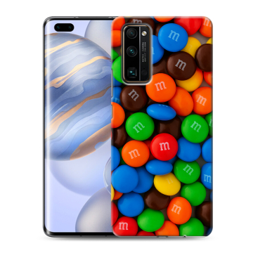 Силиконовый чехол на Huawei Honor 30 Pro с принтом Конфеты Силиконовый чехол на Huawei Honor 30 Pro с принтом Конфеты