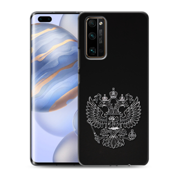 Силиконовый чехол на Huawei Honor 30 Pro с принтом Герб России Силиконовый чехол на Huawei Honor 30 Pro с принтом Герб России