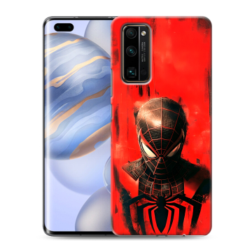 Силиконовый чехол на Huawei Honor 30 Pro с принтом человек паук spiderman Силиконовый чехол на Huawei Honor 30 Pro с принтом человек паук spiderman