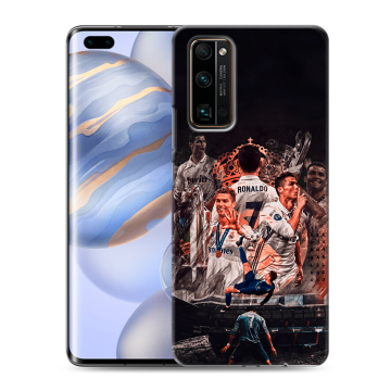 Силиконовый чехол на Huawei Honor 30 Pro с принтом Реал Роналдо Real Ronaldo Силиконовый чехол на Huawei Honor 30 Pro с принтом Реал Роналдо Real Ronaldo