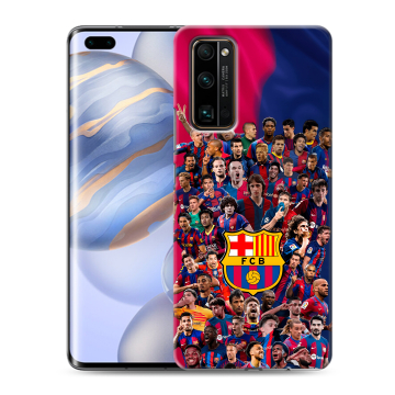Силиконовый чехол на Huawei Honor 30 Pro с принтом Барселона Barcelona Силиконовый чехол на Huawei Honor 30 Pro с принтом Барселона Barcelona