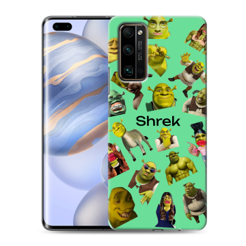 Силиконовый чехол на Huawei Honor 30 Pro с принтом Шрек Shrek
