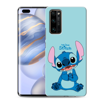 Силиконовый чехол на Huawei Honor 30 Pro с принтом Лило и Стич Силиконовый чехол на Huawei Honor 30 Pro с принтом Лило и Стич