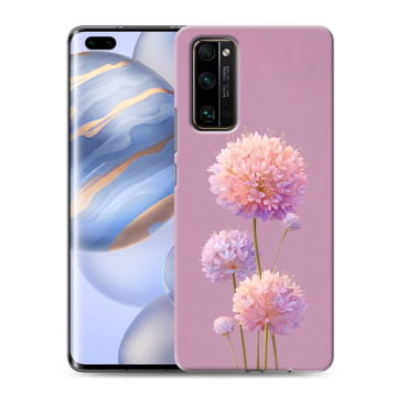 Силиконовый чехол на Huawei Honor 30 Pro с принтом Цветы