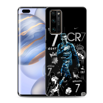 Силиконовый чехол на Huawei Honor 30 Pro с принтом Реал Роналдо Силиконовый чехол на Huawei Honor 30 Pro с принтом Реал Роналдо