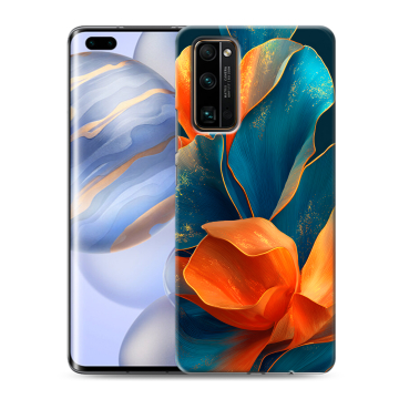 Силиконовый чехол на Huawei Honor 30 Pro с принтом Цветы