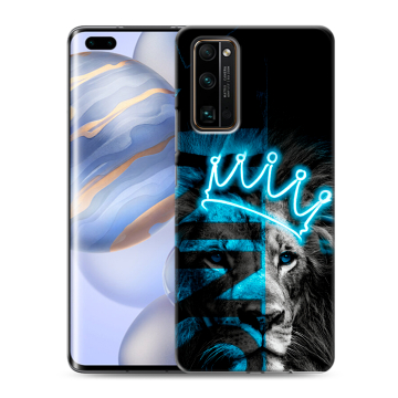 Силиконовый чехол на Huawei Honor 30 Pro с принтом Король лев