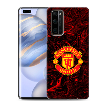 Силиконовый чехол на Huawei Honor 30 Pro с принтом Manchester United