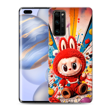 Силиконовый чехол на Huawei Honor 30 Pro с принтом Labubu Лабубу Силиконовый чехол на Huawei Honor 30 Pro с принтом Labubu Лабубу