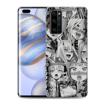 Силиконовый чехол на Huawei Honor 30 Pro с принтом Ahegao Ахегао Аниме Силиконовый чехол на Huawei Honor 30 Pro с принтом Ahegao Ахегао Аниме