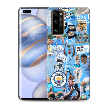 Силиконовый чехол на Huawei Honor 30 Pro с принтом Man City Манчестер Сити Силиконовый чехол на Huawei Honor 30 Pro с принтом Man City Манчестер Сити