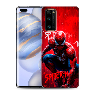 Силиконовый чехол на Huawei Honor 30 Pro с принтом Spiderman Человек паук Силиконовый чехол на Huawei Honor 30 Pro с принтом Spiderman Человек паук