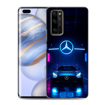Силиконовый чехол на Huawei Honor 30 Pro с принтом Mercedes Мерседес Силиконовый чехол на Huawei Honor 30 Pro с принтом Mercedes Мерседес
