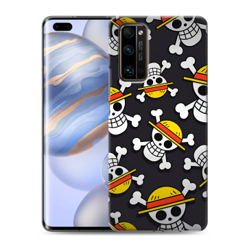 Силиконовый чехол на Huawei Honor 30 Pro с принтом One Piece Ван Пис