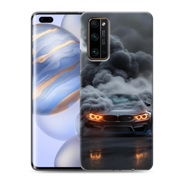 Силиконовый чехол на Huawei Honor 30 Pro с принтом BMW БМВ Силиконовый чехол на Huawei Honor 30 Pro с принтом BMW БМВ