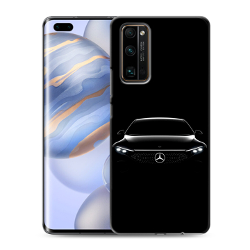 Силиконовый чехол на Huawei Honor 30 Pro с принтом Mercedes Мерседес Силиконовый чехол на Huawei Honor 30 Pro с принтом Mercedes Мерседес