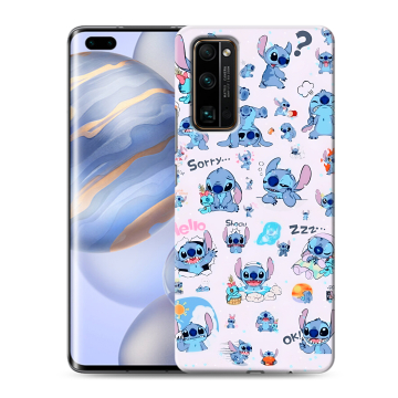 Силиконовый чехол на Huawei Honor 30 Pro с принтом Лило и Стич Силиконовый чехол на Huawei Honor 30 Pro с принтом Лило и Стич