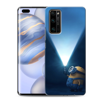 Силиконовый чехол на Huawei Honor 30 Pro с принтом Миньоны Силиконовый чехол на Huawei Honor 30 Pro с принтом Миньоны