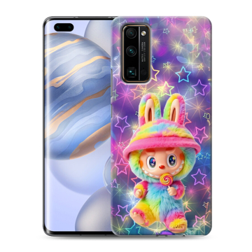 Силиконовый чехол на Huawei Honor 30 Pro с принтом Labubu Лабубу Силиконовый чехол на Huawei Honor 30 Pro с принтом Labubu Лабубу