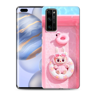 Силиконовый чехол на Huawei Honor 30 Pro с принтом Labubu Лабубу Силиконовый чехол на Huawei Honor 30 Pro с принтом Labubu Лабубу