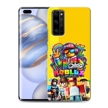 Силиконовый чехол на Huawei Honor 30 Pro с принтом Roblox Роблокс Силиконовый чехол на Huawei Honor 30 Pro с принтом Roblox Роблокс
