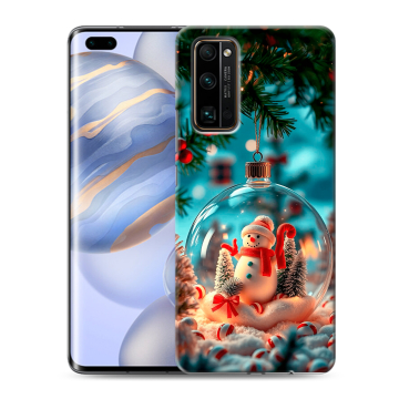 Силиконовый чехол на Huawei Honor 30 Pro с принтом Новый год