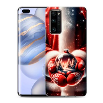 Силиконовый чехол на Huawei Honor 30 Pro с принтом Новый год