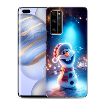 Силиконовый чехол на Huawei Honor 30 Pro с принтом Новый год