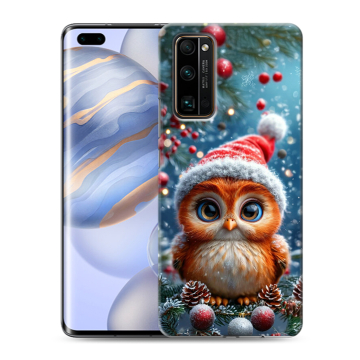 Силиконовый чехол на Huawei Honor 30 Pro с принтом Новый год