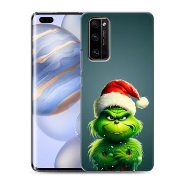 Силиконовый чехол на Huawei Honor 30 Pro с принтом Новый год