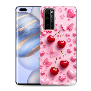 Силиконовый чехол на Huawei Honor 30 Pro с принтом для девочек Силиконовый чехол на Huawei Honor 30 Pro с принтом для девочек