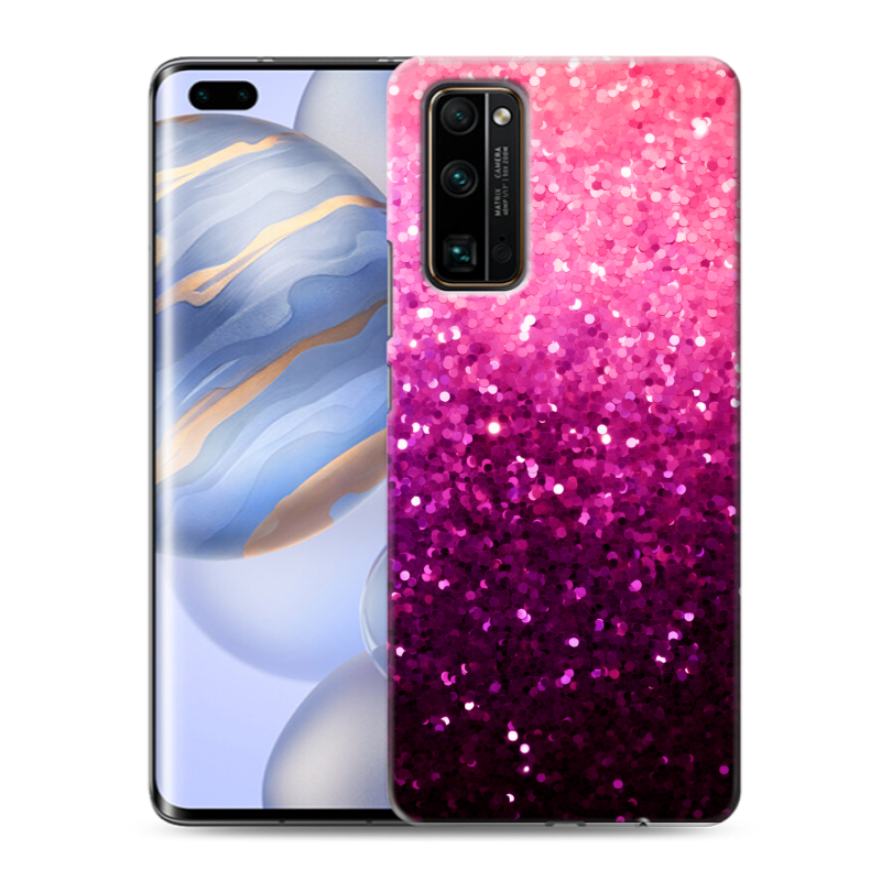 Силиконовый чехол на Huawei Honor 30 Pro с принтом Блестки Силиконовый чехол на Huawei Honor 30 Pro с принтом Блестки