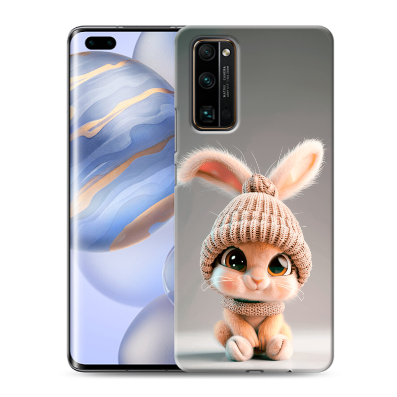 Силиконовый чехол на Huawei Honor 30 Pro с принтом Кролик Силиконовый чехол на Huawei Honor 30 Pro с принтом Кролик