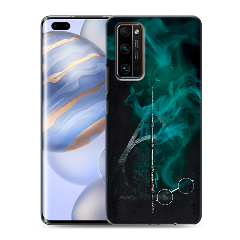 Силиконовый противоударный чехол на Huawei Honor 30 Pro с принтом Гарри Поттер Harry Potter Силиконовый противоударный чехол на Huawei Honor 30 Pro с принтом Гарри Поттер Harry Potter