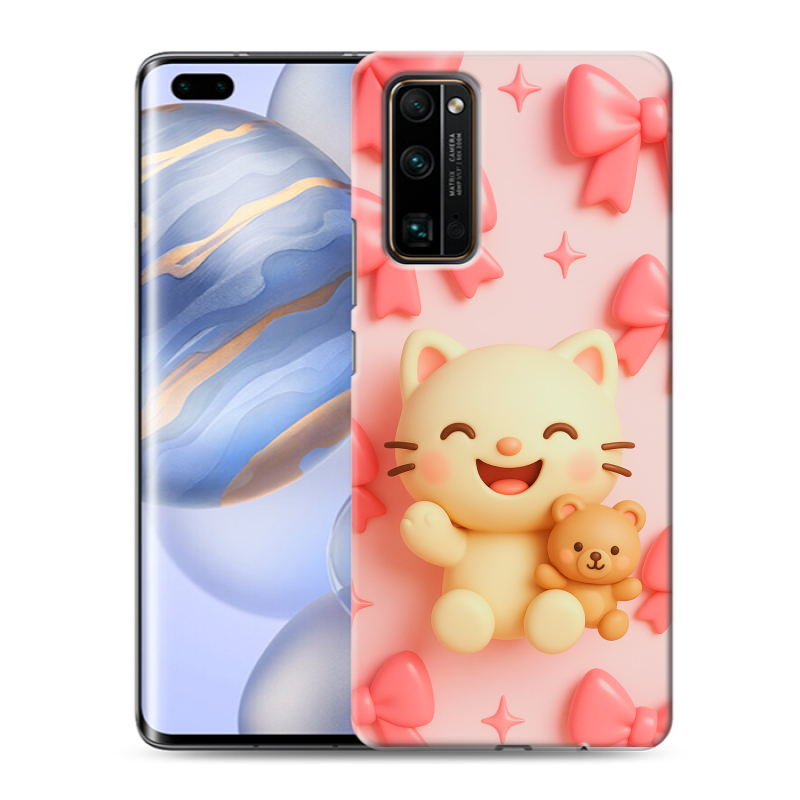 Силиконовый чехол на Huawei Honor 30 Pro с принтом для девочек Силиконовый чехол на Huawei Honor 30 Pro с принтом для девочек