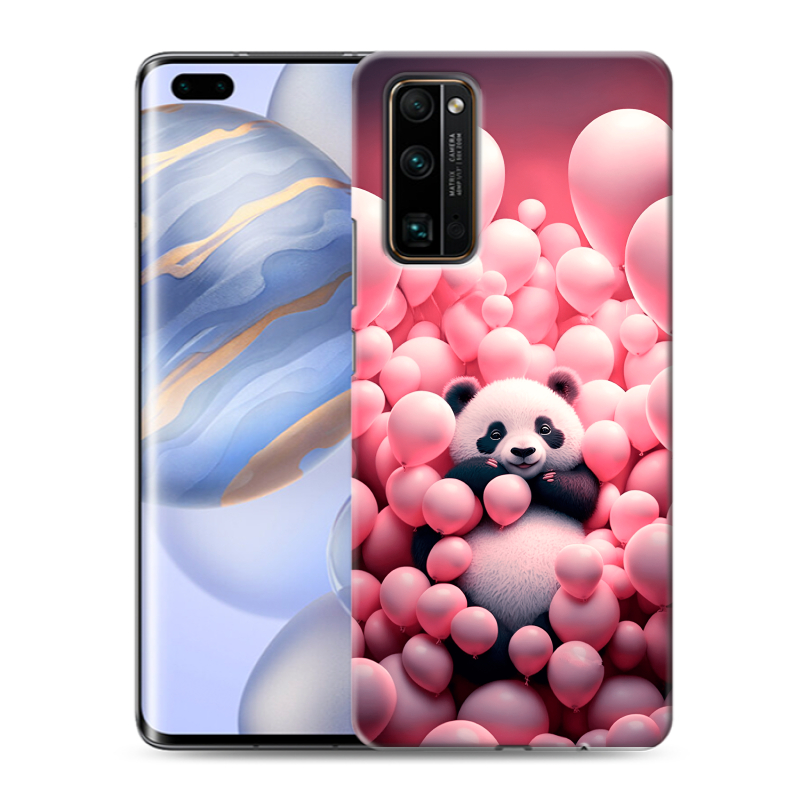 Силиконовый чехол на Huawei Honor 30 Pro с принтом Панда Силиконовый чехол на Huawei Honor 30 Pro с принтом Панда
