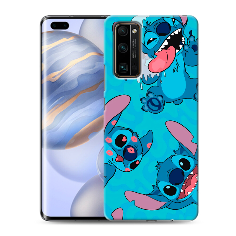 Силиконовый чехол на Huawei Honor 30 Pro с принтом Лило и Стич Силиконовый чехол на Huawei Honor 30 Pro с принтом Лило и Стич
