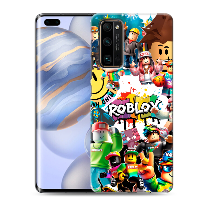 Силиконовый чехол на Huawei Honor 30 Pro с принтом Roblox Роблокс Силиконовый чехол на Huawei Honor 30 Pro с принтом Roblox Роблокс