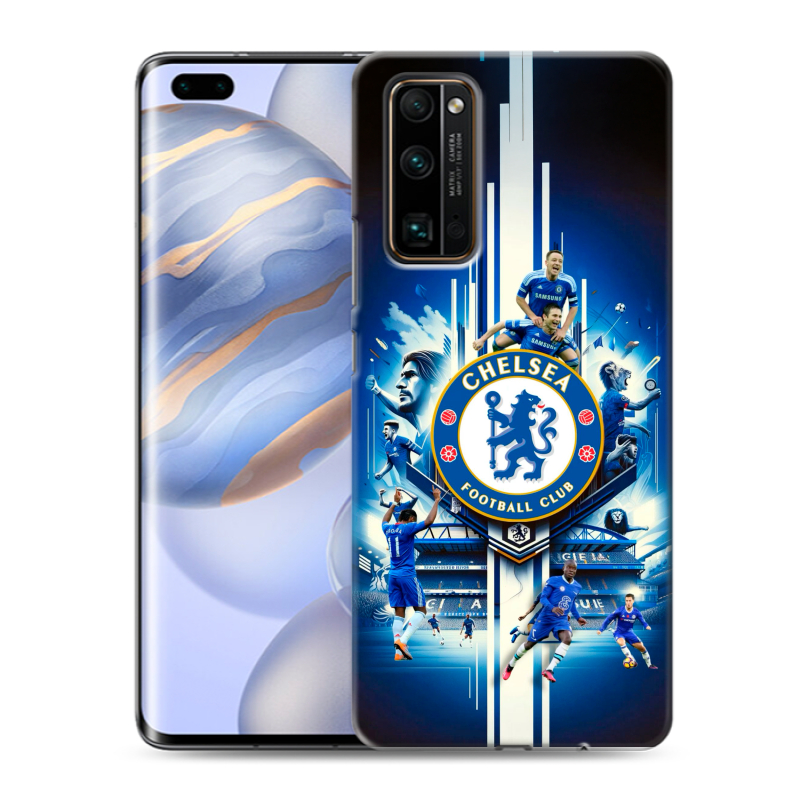 Силиконовый чехол на Huawei Honor 30 Pro с принтом Chelsea Челси Силиконовый чехол на Huawei Honor 30 Pro с принтом Chelsea Челси