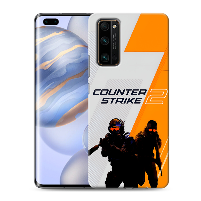 Силиконовый противоударный чехол на Huawei Honor 30 Pro с принтом Counter Strike Силиконовый противоударный чехол на Huawei Honor 30 Pro с принтом Counter Strike