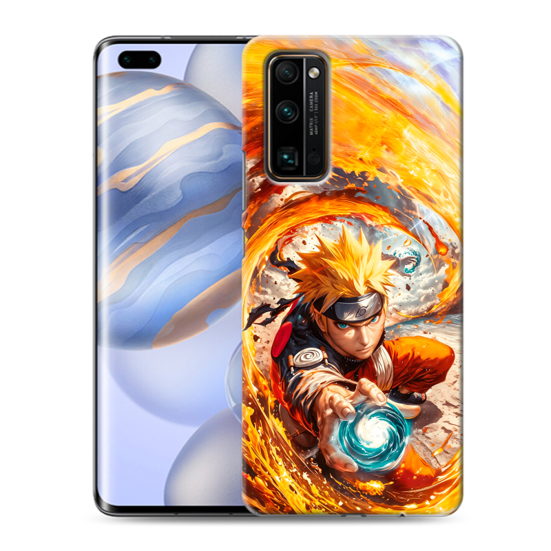 Силиконовый противоударный чехол на Huawei Honor 30 Pro с принтом Аниме Наруто Naruto Силиконовый противоударный чехол на Huawei Honor 30 Pro с принтом Аниме Наруто Naruto