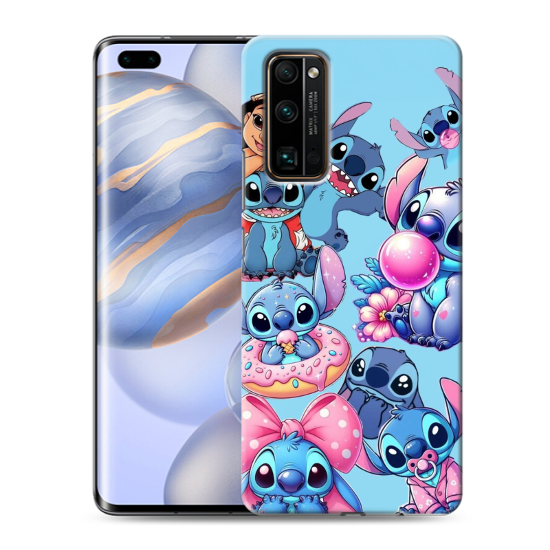 Силиконовый чехол на Huawei Honor 30 Pro с принтом Лило и Стич Силиконовый чехол на Huawei Honor 30 Pro с принтом Лило и Стич