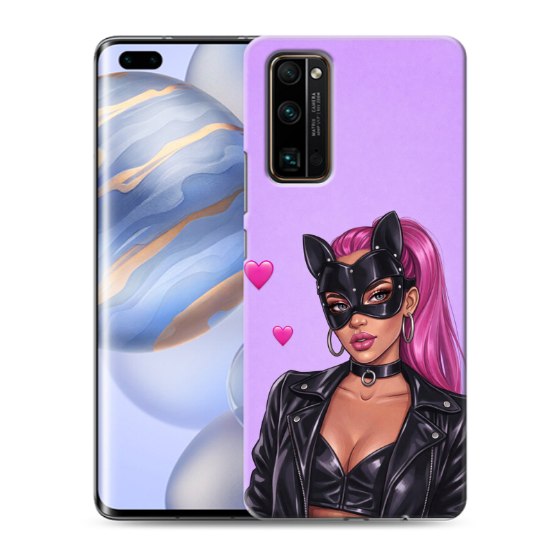Силиконовый чехол на Huawei Honor 30 Pro с принтом женский Силиконовый чехол на Huawei Honor 30 Pro с принтом женский