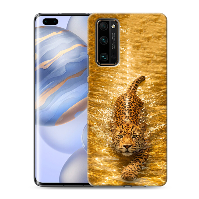 Силиконовый противоударный чехол на Huawei Honor 30 Pro с принтом женский Силиконовый противоударный чехол на Huawei Honor 30 Pro с принтом женский