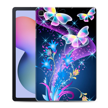 Силиконовый чехол на Samsung Galaxy Tab S6 Lite с принтом Бабочки