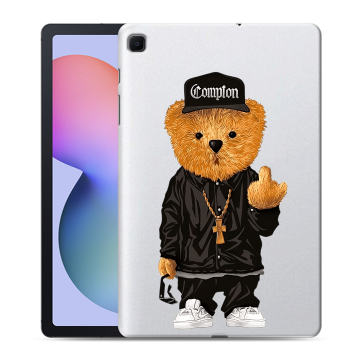 Силиконовый чехол на Samsung Galaxy Tab S6 Lite с принтом Мишка