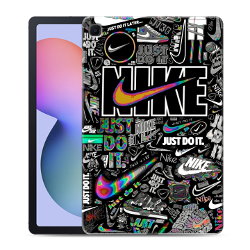 Силиконовый чехол на Samsung Galaxy Tab S6 Lite с принтом Найк