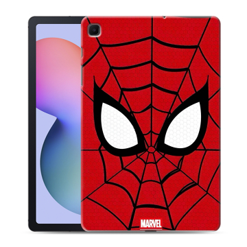 Силиконовый чехол на Samsung Galaxy Tab S6 Lite с принтом человек паук spiderman