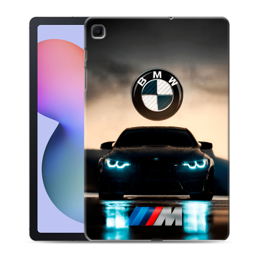 Силиконовый чехол на Samsung Galaxy Tab S6 Lite с принтом БМВ BMW